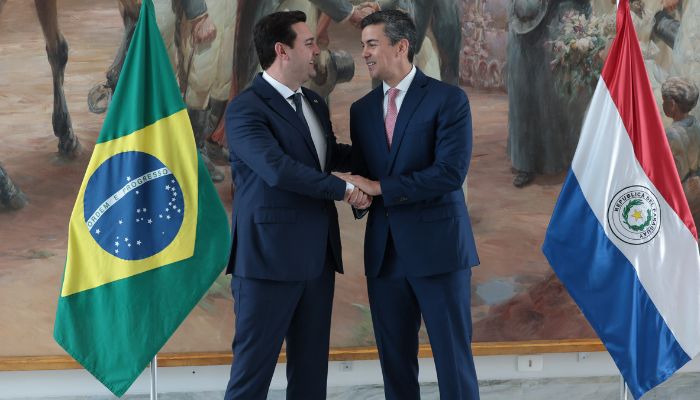  Ratinho Junior recebe Santiago Peña para debater novas oportunidades entre Paraná e Paraguai
